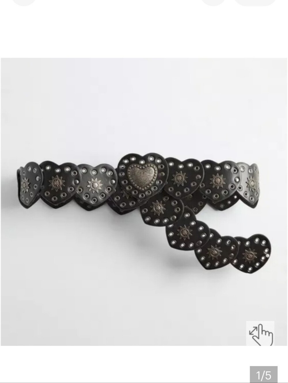 🆕️ 4X TORRID FESTI HEART BUCKLE BELT